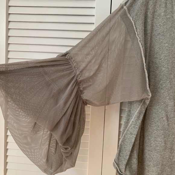 Free People Blouse with Billow Sleeves - Picture 2 of 4